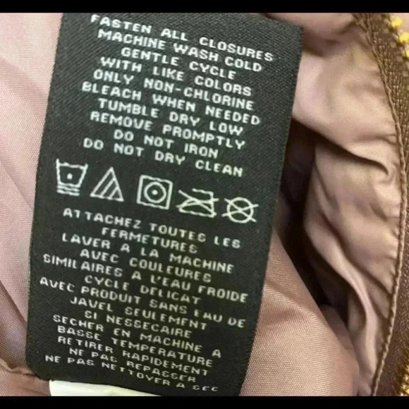 🆕Jessica Simpson Dusty Pink Quilted Puffer Long Coat M🆕 - Picture 16 of 16